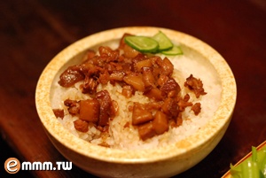 三嘴滷滷肉飯(楊宗穎/攝影)
